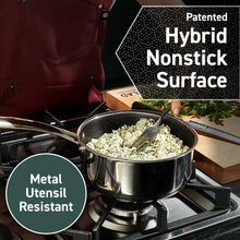 Load image into Gallery viewer, Elegant 1-Quart Nonstick Saucepan with Tempered Lid - Ideal for Small Servings
