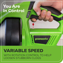 Load image into Gallery viewer, Lightweight 24 Volt Drain Auger with Ergonomic Grip - Unclogs Sinks &amp; Toilets