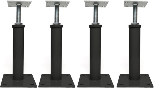 Versatile Adjustable House Jacks - Temporary Support for Heavy-Duty Areas, 4 PCS