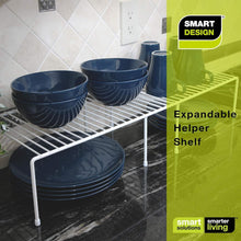 Load image into Gallery viewer, Expandable 6-Piece Metal Wire Storage Rack for Kitchen &amp; Bathroom Organization