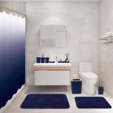 Load image into Gallery viewer, Stylish Bathroom Accessory Set - Water-Resistant Shower Curtain &amp; Absorbent Rugs