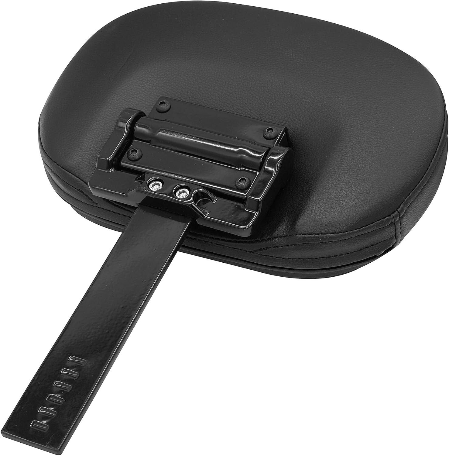 Adjustable Plug-in Gloss Black Backrest Kit for Harley Electra Glide 1997-2023