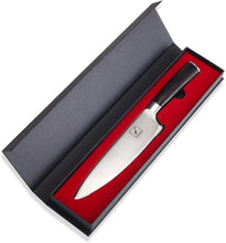 Load image into Gallery viewer, 8-Inch Japanese Chef Knife with Ergonomic Pakka Handle - Premium Gift Box Ready