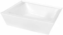 Load image into Gallery viewer, Durable 60-Inch Acrylic Bathtub for Alcove Installation - Right Drain - White