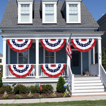 Load image into Gallery viewer, Vivid 3x6 Feet American Flag Banners - Perfect for Memorial Day Celebrations