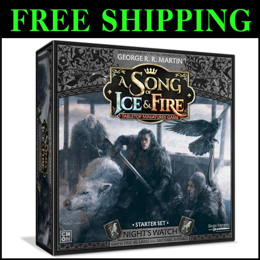 Strategic Miniatures Game - A Song of Ice & Fire Night's Watch Adventure Await