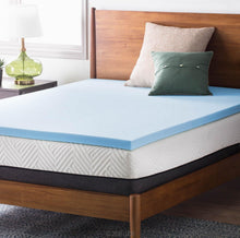 Load image into Gallery viewer, Lightweight Gel Infused Twin XL Mattress Topper - Quick Response Memory Foam