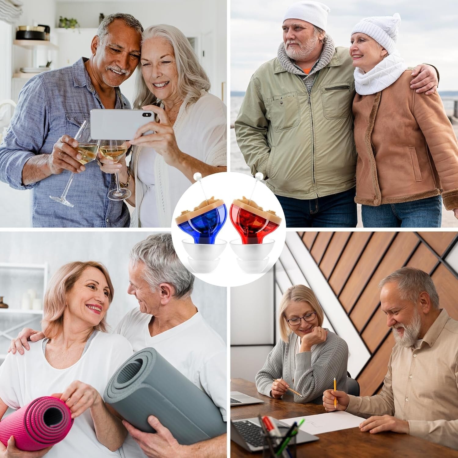 User-Friendly Digital Hearing Aids - Rechargeable Mini Amplifiers for Adults