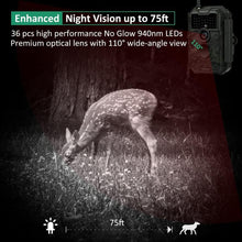 Load image into Gallery viewer, Infrared Night Vision Trail Camera - 48MP WiFi Wildlife &amp; Property Security