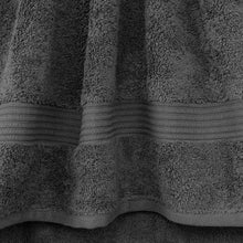 Load image into Gallery viewer, Charcoal Grey 6-Piece Luxury Bath Linen Set - 100% Cotton Super Absorbent