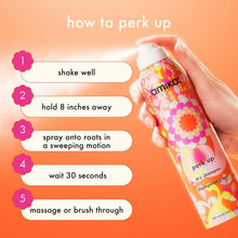Load image into Gallery viewer, Travel-Friendly Aerosol Dry Shampoo for All Hair Types with Amber Vanilla Scent