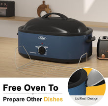 Load image into Gallery viewer, Stainless Steel Electric Roaster Oven with Defrost/Warm Feature - 20 Qt Capacity