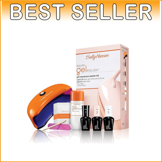 At-Home Gel Nail Polish Kit - Mirror Shine, No Dry Time, Easy Application