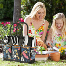 Load image into Gallery viewer, 9-Piece Heavy-Duty Gardening Tools Set with Stylish Tote Bag - Ideal Gift for...
