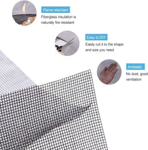 Load image into Gallery viewer, Fire-Resistant Fiberglass Screen Roll 48"x100" - Ideal for Windows and Doors