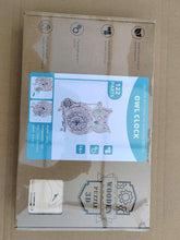 Load image into Gallery viewer, 3D Wooden Animal Puzzle Kit - Create a Functional Desk Clock &amp; Art Piece