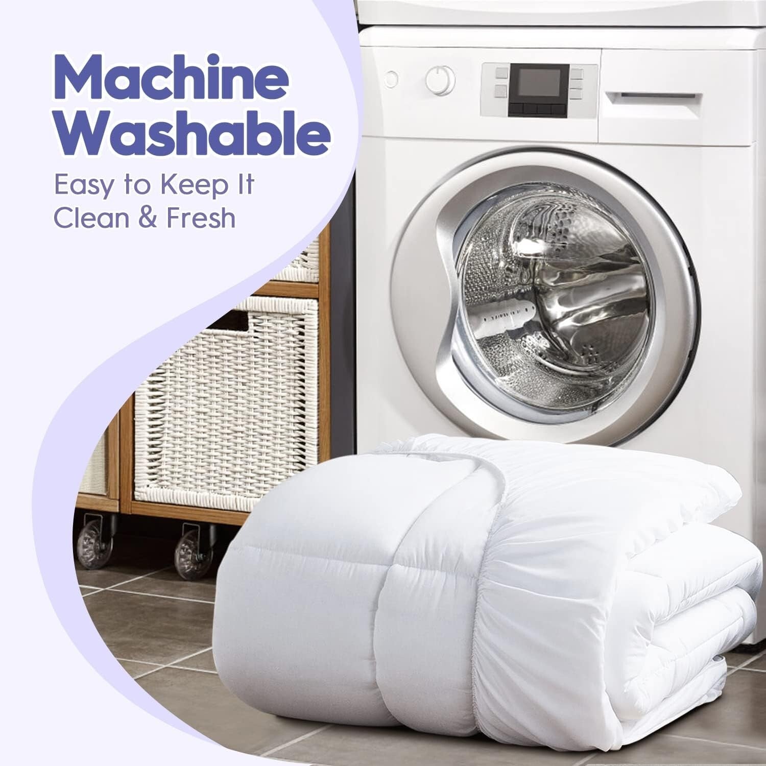 Quilted Full Mattress Pad with Extra Thick Pocket Design for Ultimate Support