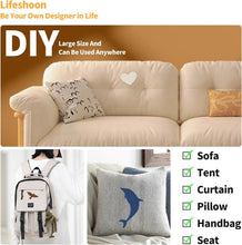 Load image into Gallery viewer, Durable Self-Adhesive Fabric Patch, 35x79 in Blue Grey - Quick Furniture Repair