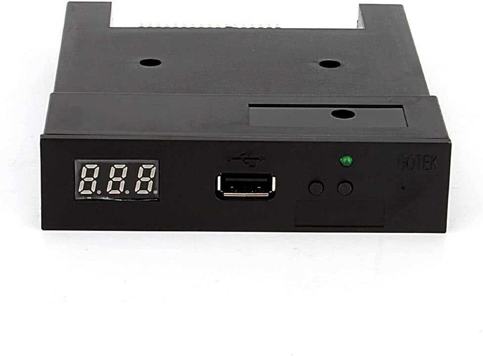 USB Floppy Drive Emulator - 1.44MB Capacity, Lightweight, No Drivers Needed