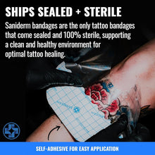 Load image into Gallery viewer, Extra Large Tattoo Aftercare Bandage Roll, 10.2in x 8yd - Waterproof &amp; Sterile