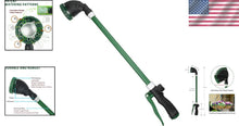 Load image into Gallery viewer, 24" Heavy-Duty Watering Wand with Ergonomic Grip &amp; Adjustable Spray Patterns