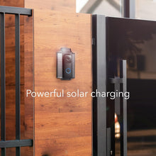 Load image into Gallery viewer, Sustainable Solar Charger &amp; Easy Install Mount for Blink Video Doorbell - Black