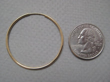 Load image into Gallery viewer, Timeless 14K Gold Hoop Earrings - High Polish Endless Style, Gift-Ready Set