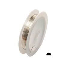 Load image into Gallery viewer, 20 Gauge Sterling Silver Half Round Wire - Polished Finish for Elegant Designs