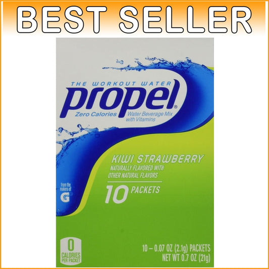 6-Pack Kiwi Strawberry Propel Powder Stick Packs - Flavorful Hydration Easy