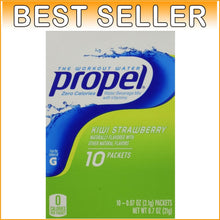Load image into Gallery viewer, 6-Pack Kiwi Strawberry Propel Powder Stick Packs - Flavorful Hydration Easy