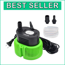 Load image into Gallery viewer, Durable Submersible Swimming Pool Pump with 3 Adapters &amp; Long Drainage Hose