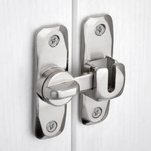 Load image into Gallery viewer, Space-Saving 90/180 Degree Zinc Alloy Barn Door Latch Kit - Includes Screws
