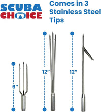 Load image into Gallery viewer, Effortless Spearfishing: 5' Travel Pole with 12" Paralyzer &amp; Easy-Handle Design