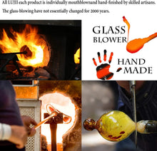 Load image into Gallery viewer, Large Capacity Hummingbird Feeder - Hand Blown Glass, Easy to Clean Design