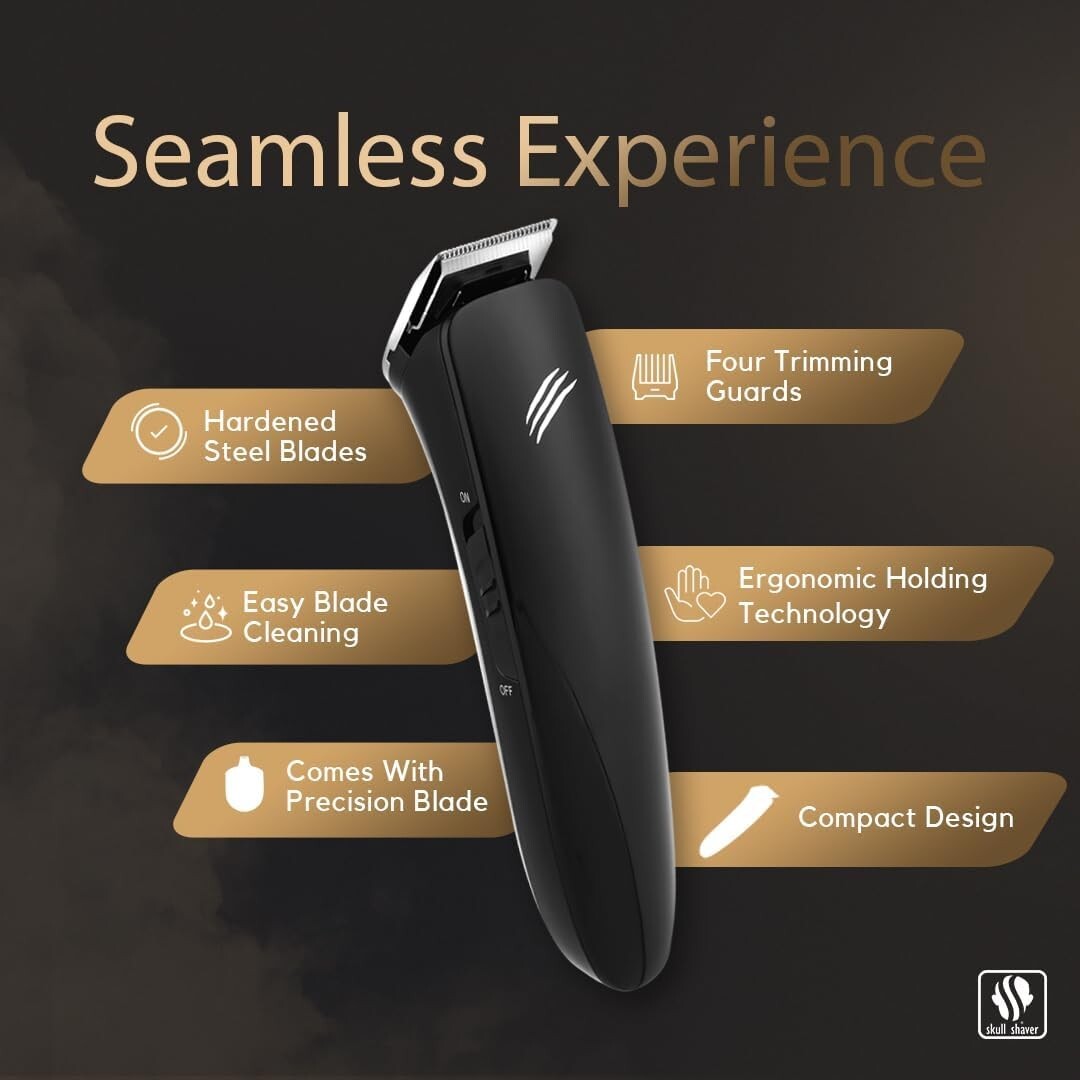 Versatile Pitbull Gold PRO 5-in-1 Shaver: Wet/Dry, Lightweight & Travel-Friendly