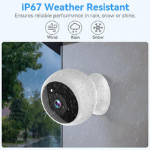 Load image into Gallery viewer, 2-Pack 2K Wireless Security Cameras with AI Motion Detection &amp; Night Vision