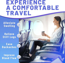 Load image into Gallery viewer, Ultimate Air Travel Footrest Kit – Memory Foam Hammocks for Every Traveler