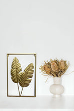 Load image into Gallery viewer, Stylish Gold Leaf Wall Sculpture - Set of 2, 24" x 16" for Versatile Decor