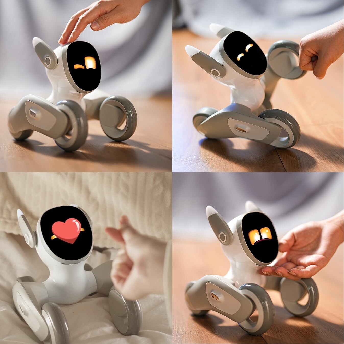 Smart Voice & Gesture-Controlled Dog Robot for Kids - Real-Time Interaction Toy