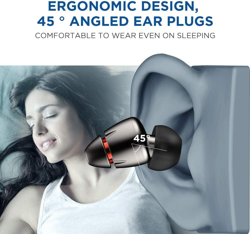 Elegant In-Ear Headphones with Aluminum Design - Perfect for Travel & Studio