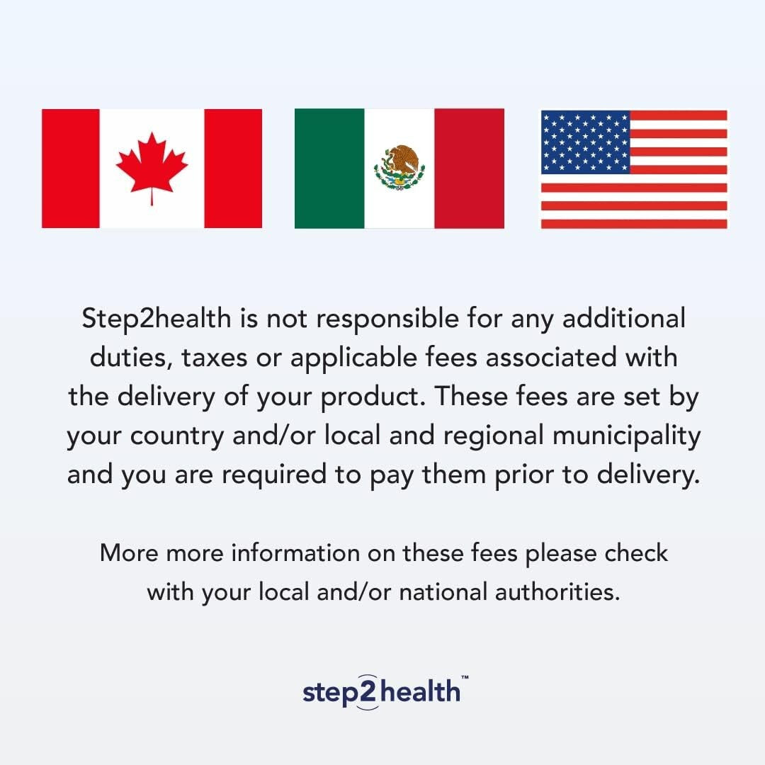 Heavy-Duty Bathtub Step Stool with Handle for Seniors - 300 lbs Weight Capacity