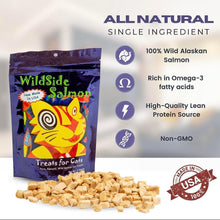 Load image into Gallery viewer, Pure Wild Salmon Cat Treats - 3oz Each, 3 Pack - Omega Rich and Vet Approved