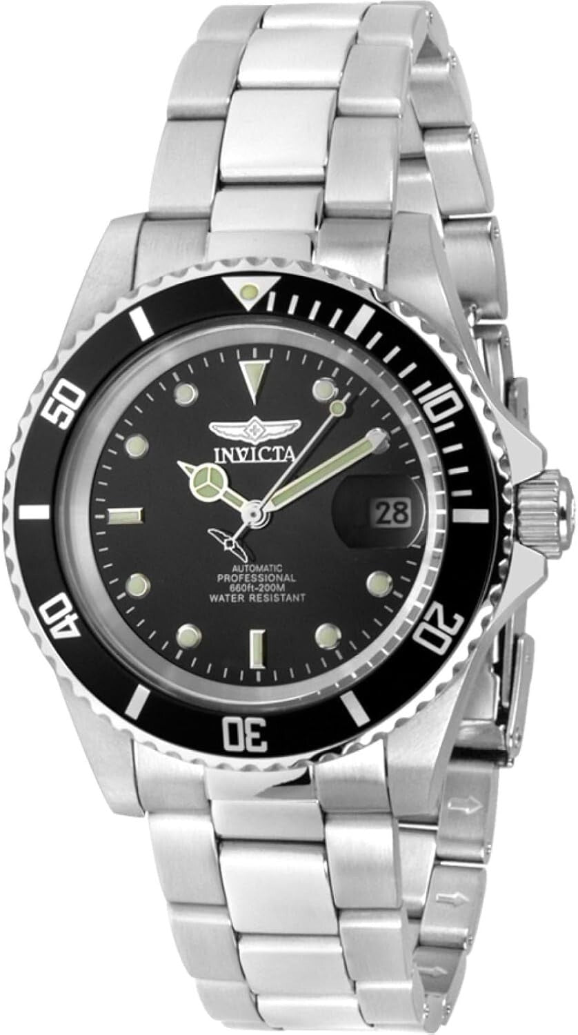 Men's Pro Diver Coin-Edge Automatic Watch - 40mm Stainless Steel Elegance