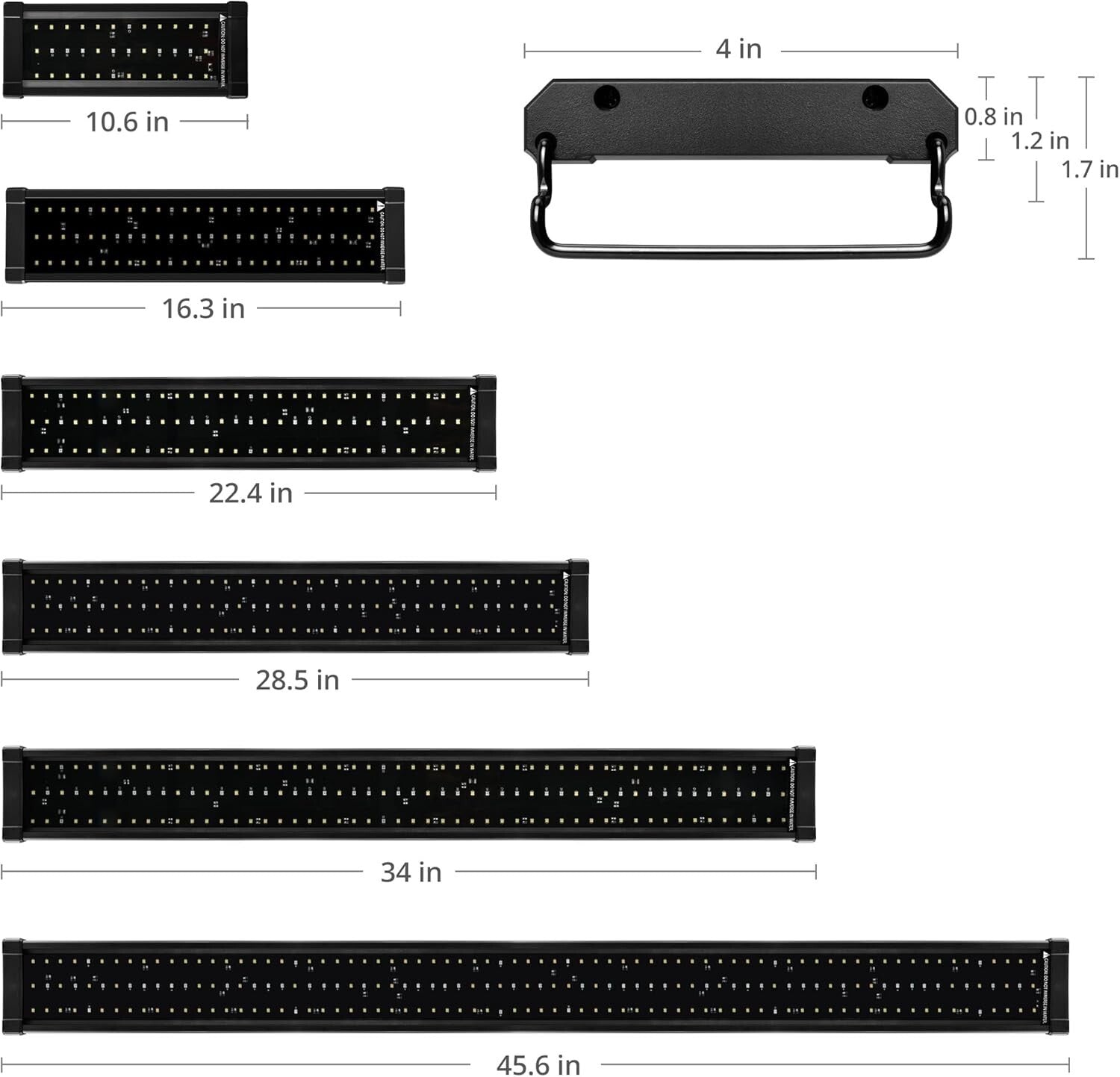 ClassicLED 15W Aquarium Light, High CRI 91 for Freshwater & Saltwater Tanks