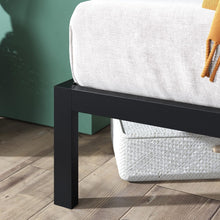Load image into Gallery viewer, Modern King Bed Frame with Headboard - Sturdy Metal Design for Effortless Sleep