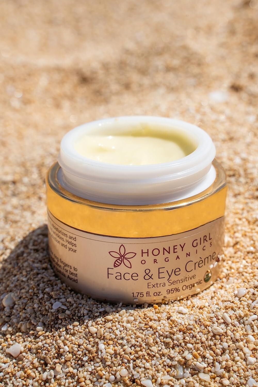 Delicate 1.75 Oz Face & Eye Moisturizer – Organic & Cruelty-Free Formula