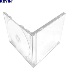 Load image into Gallery viewer, Premium 50-Pack Clear CD Jewel Cases - Standard Size for Organized Storage