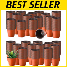Load image into Gallery viewer, Versatile 1500 Pcs Nursery Pots with Drainage - Perfect for Succulents &amp; More
