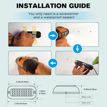 Load image into Gallery viewer, High-Performance Marine LED Boat Light - 1200 Lumens, Polished Stainless Steel
