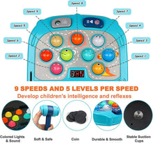 Load image into Gallery viewer, Deluxe Whack Mole Toy with 2 Hammers for Boys &amp; Girls - Colorful Gameplay
